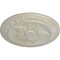 Ekena Millwork Exeter Ceiling Medallion (Fits Canopies up to 3 1/8"), Hand-Painted Flash Blue, 17 3/4"OD x 1 1/8"P CM17EXFBS - alternate 4